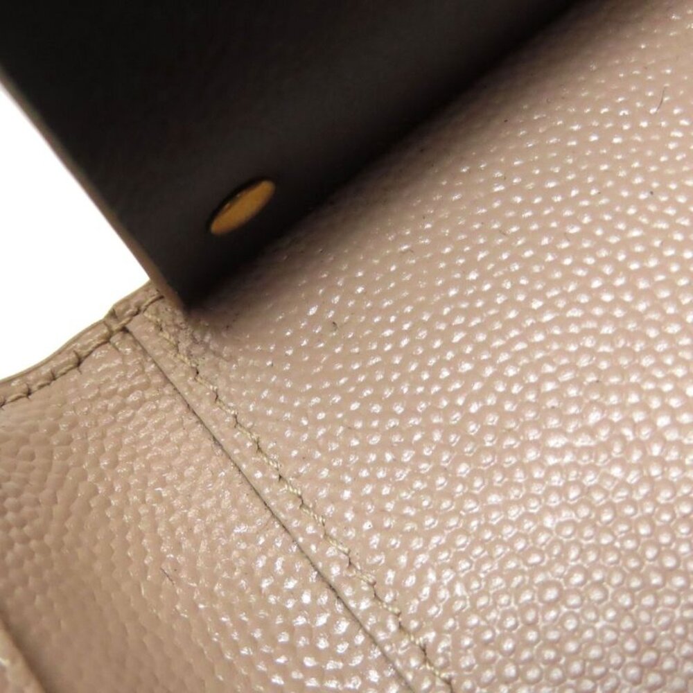 Saint Laurent Logo Key Case Leather Key Holder - Picture 8 of 15